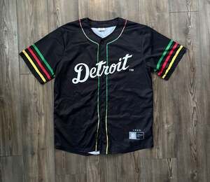 2025 Tigers Juneteenth Jersey Collectible size XL